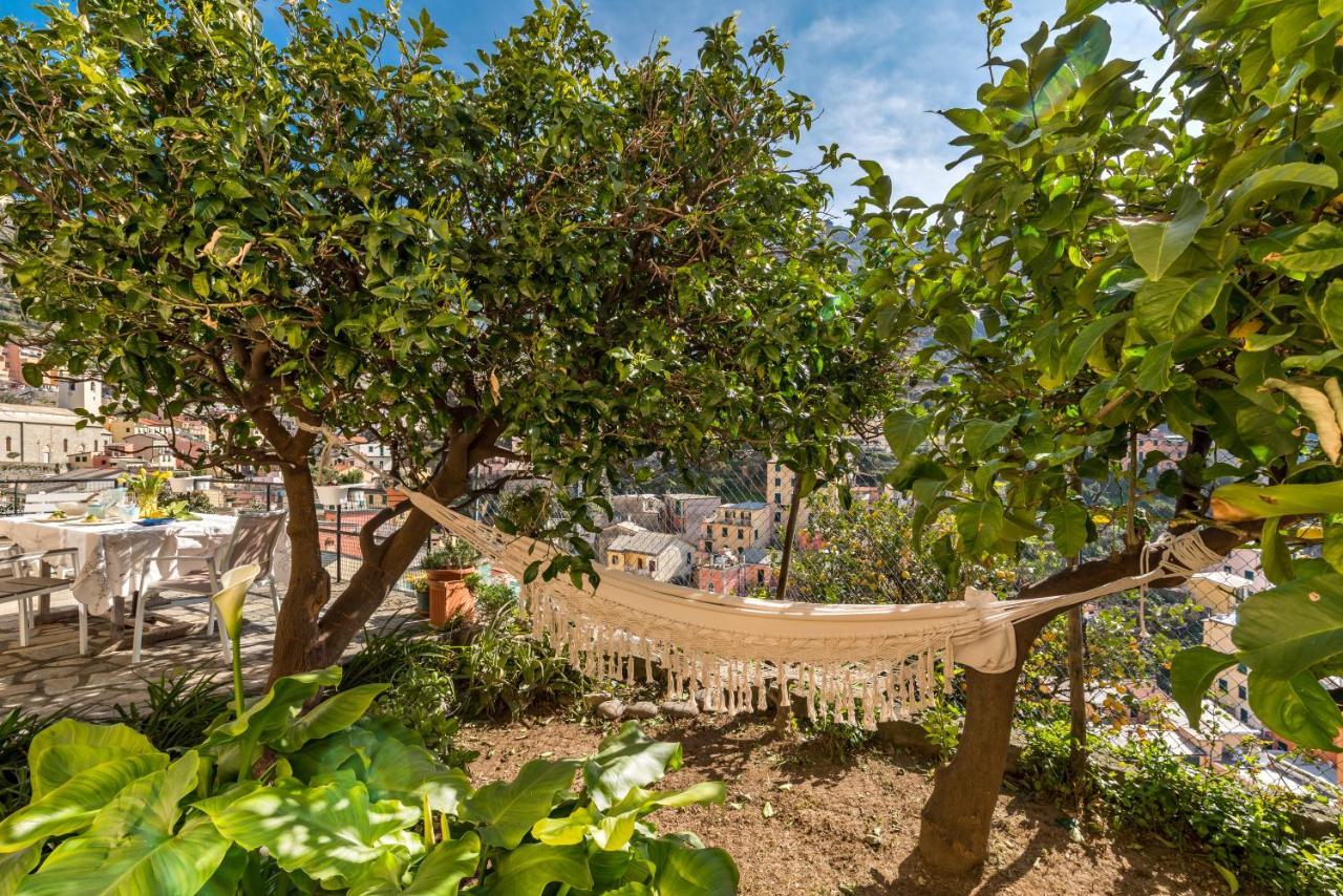 Villino Caterina House: Big Terrace Seaview Apartment Riomaggiore Bagian luar foto