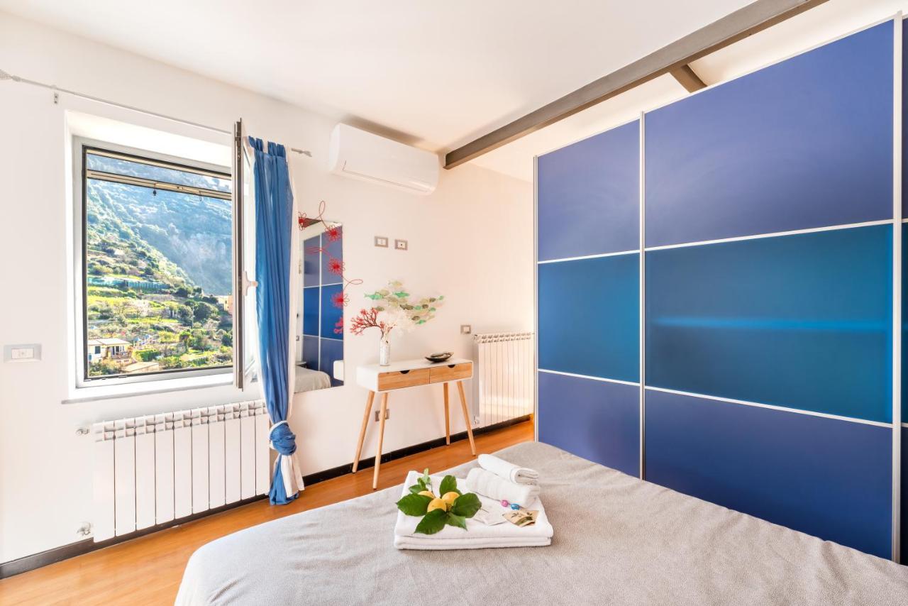 Villino Caterina House: Big Terrace Seaview Apartment Riomaggiore Bagian luar foto